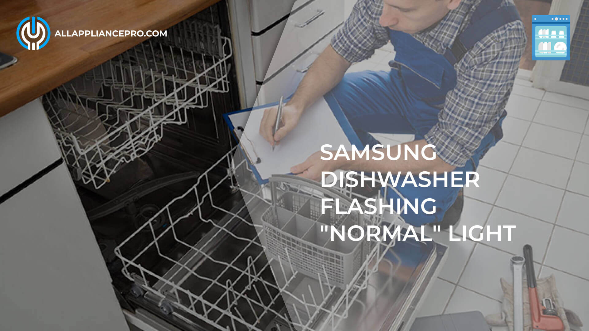 Samsung Dishwasher Flashing "Normal" Light
