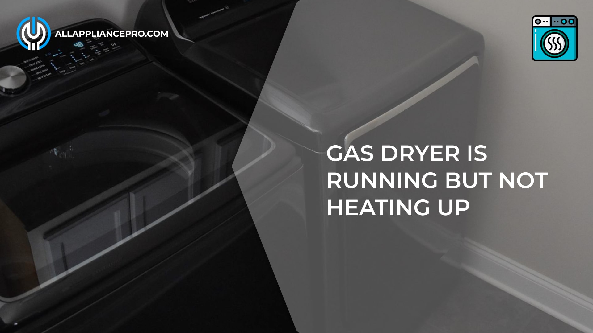 Gas Dryer is Running but Not Heating up