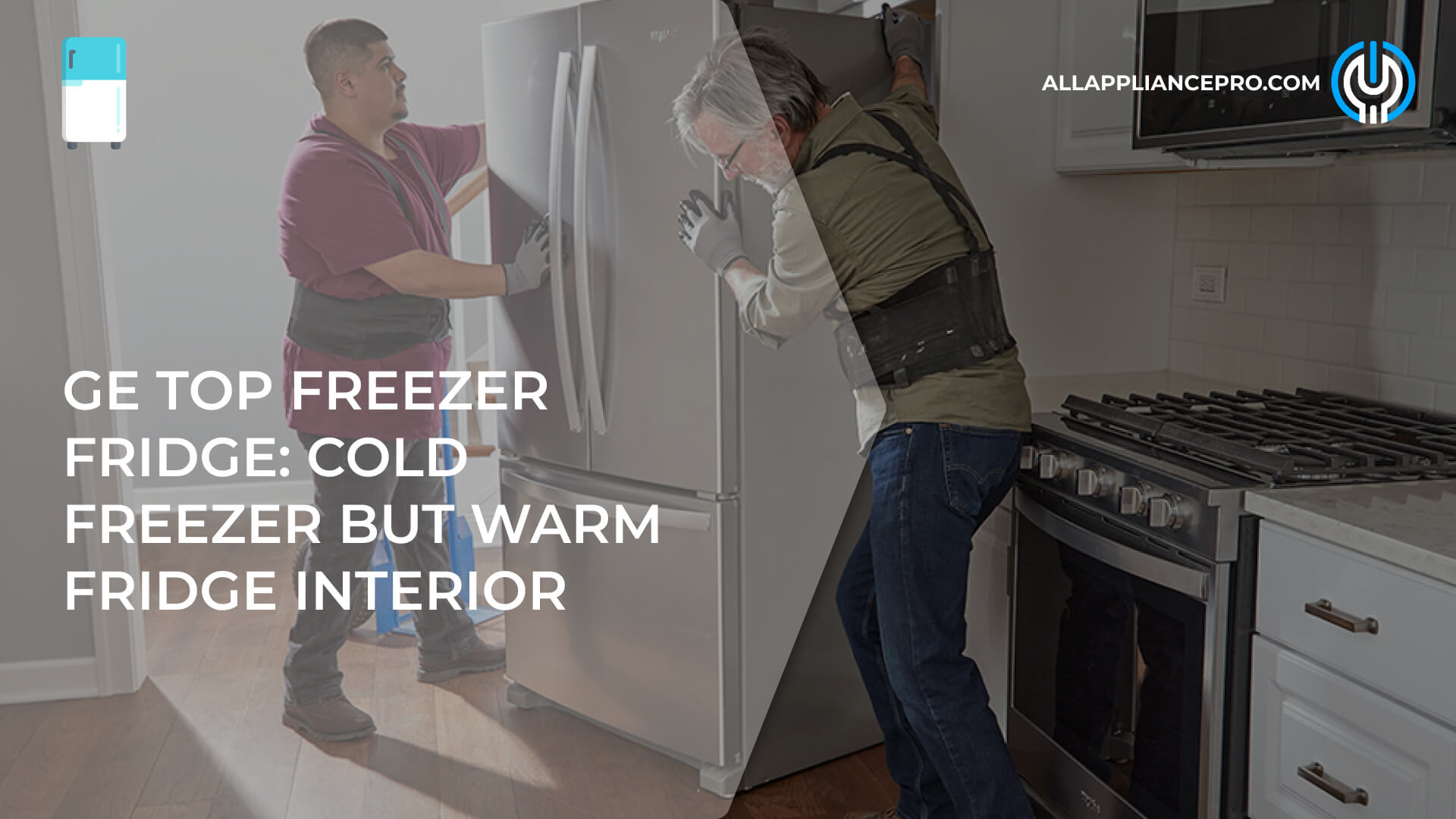 GE Top Freezer Fridge: Cold Freezer but Warm Fridge Interior