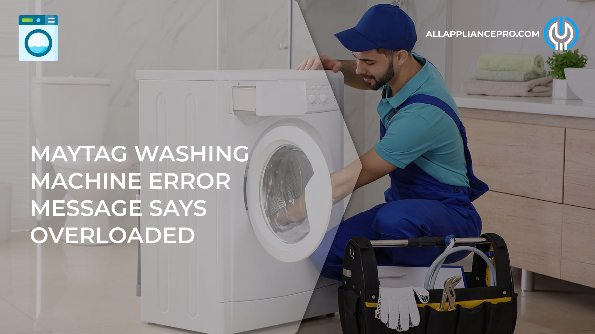 Maytag Washing Machine Error Message Says Overloaded